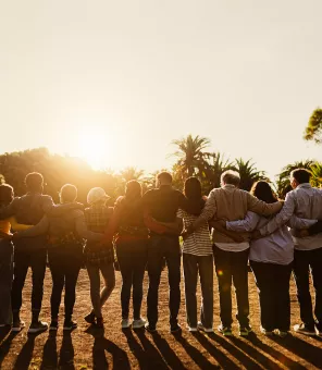 bigstock-Back-View-Of-Happy-Multigenera